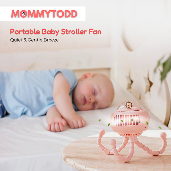 Portable Baby Stroller Fan