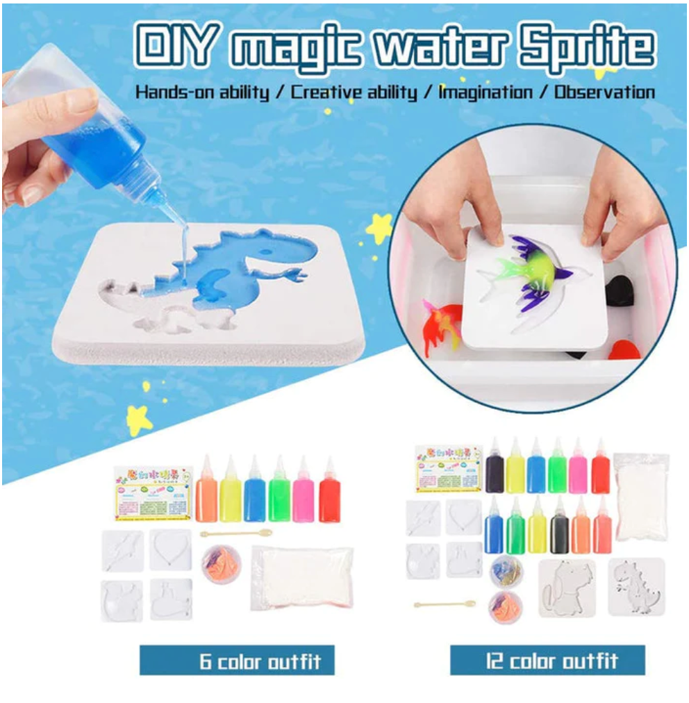 tedious Magic Water ELF Toy Set 3D